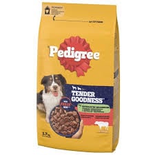 Caini - Hrana uscata pentru caini, Pedigree Adult Tender Goodness, Carne de Vita-900 g