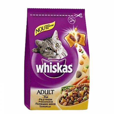 Hrana uscata pentru pisici adulte Whiskas, Pui, 14Kg [1]
