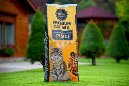 Hrana uscata pentru pisici cu arome mixte Mikan Mix 20 kg [1]