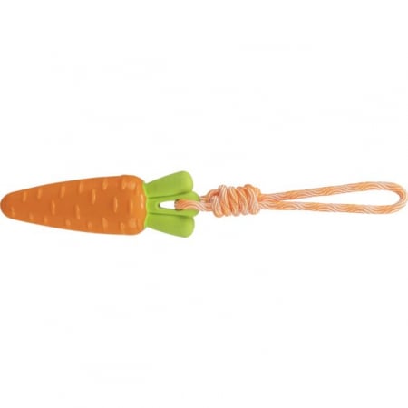Caini - Jucarie Morcov pe Sfoara, 20 / 39 cm
