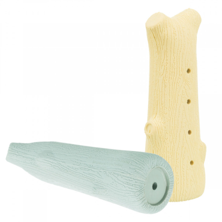 Accesorii caini - Jucarie Pentru Caini, Junior, Ramura, Cauciuc, Cu Sunet, 10 cm, Diverse Culori, 33341