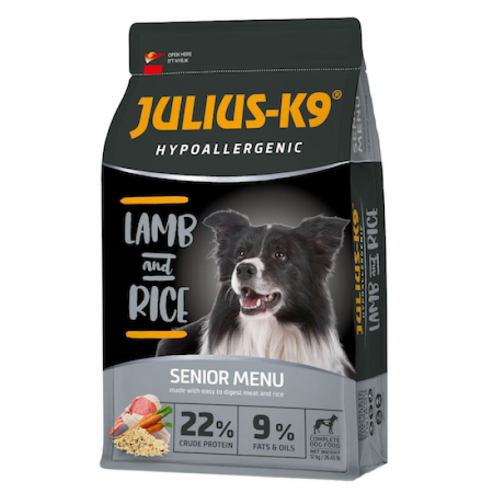 Julius K9 senior Hrana uscata caini hipoalergenic miel si orez 12 kg [1]