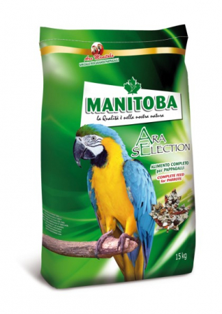 Hrana uscata - Manitoba Ara Selection-12.5kg, amestec de seminte premium,papagali mari