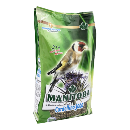 Hrana uscata - Manitoba Cardellino 3000-800g, hrana completa pentru sticleti