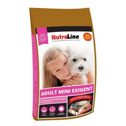 Nutraline Adult Mini Exigent- 1 Kg, hrana uscata pentru caini [1]