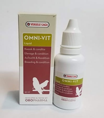 Oropharma Omni-Vit Liquid-30ml, supliment nutritiv pentru reproducere pasari exotice