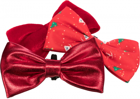 Papion Xmas, Rosu, 10 cm 92524 [1]