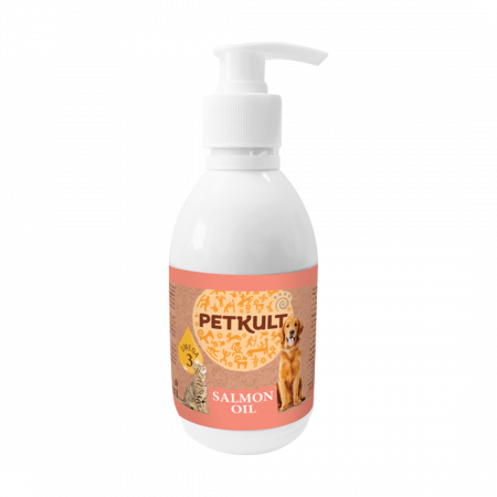 Petkult ulei de somon pentru caini si pisici 300 ml [1]