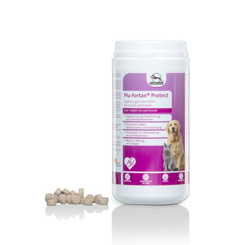 Plu-Fortan Protect 1000 tablete– Supliment nutritiv pentru câini și pisici [1]