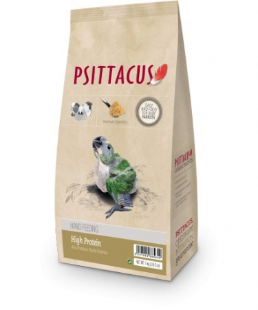 Psittacus Hand Feeding High Protein hrana completa pentru hranirea puilor de papagali-1kg