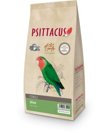 Psittacus Minor Maintenance Formula hrana pelete papagali medii450g [1]