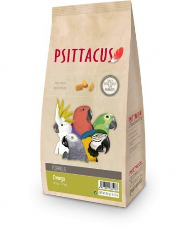 Hrana umeda - Psittacus Omega hrana premium pelete, papagali - 3kg