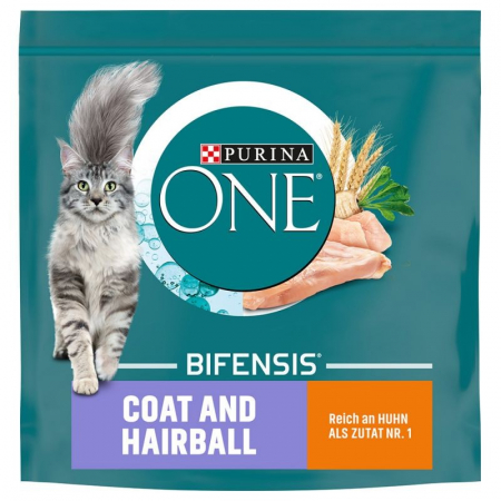Purina ONE Coat & Hairball-1.4 kg Hrana uscata pentru pisici [1]