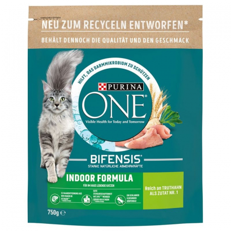 Purina ONE Indoor Formula-750 g Hrana uscata pentru pisici [1]