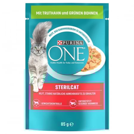 Purina One Sterilised 85 g Hrana umeda plic pentru pisici [1]