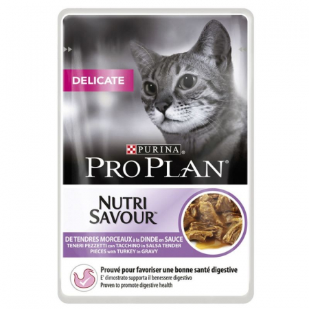 PURINA PRO PLAN Nutrisavour Delicate 85 g Hrana umeda plic pisici [2]