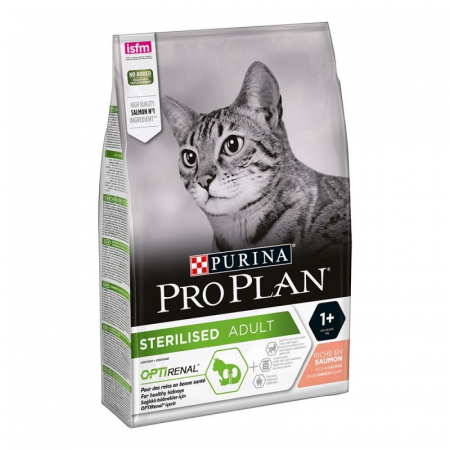 PURINA PRO PLAN Sterilised cu somon-3 kg Hrana uscata pentru pisici [1]