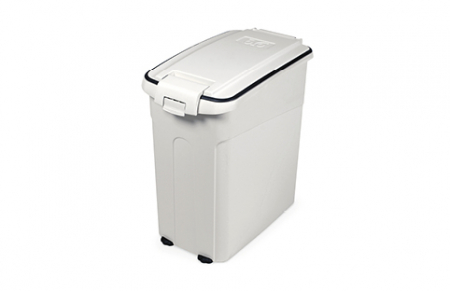 Recipient Hrana Oto, 54 L, 40 x 24 x 55 cm, Diverse Culori: Alb - Gri, S1009030
