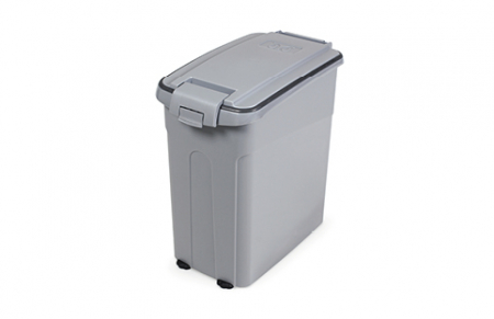 Recipient Hrana Oto, 54 L, 40 x 24 x 55 cm, Diverse Culori: Alb - Gri, S1009030 [1]