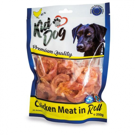 Recompense caini - Recompensa Inele din Piept de Pui, 250 g, A04512