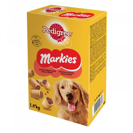 Recompense pentru caini, Pedigree Markies cu maduva - 1.5kg [1]