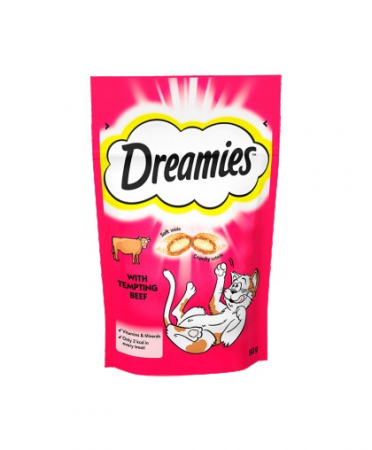 Recompense pentru Pisici, Dreamies,cu Vita, Plic - 60 g