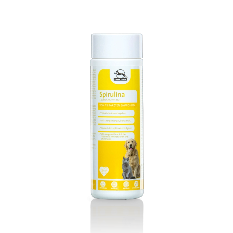 Pisici - Spirulina FORTAN 300g – Supliment nutritiv natural pentru câini și pisici