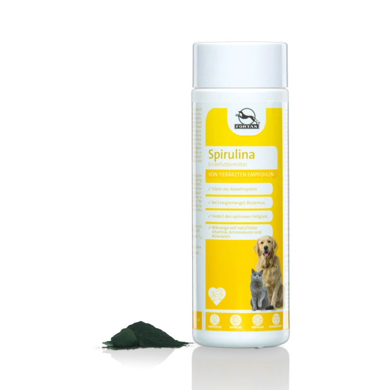 Spirulina FORTAN 300g – Supliment nutritiv natural pentru câini și pisici [1]