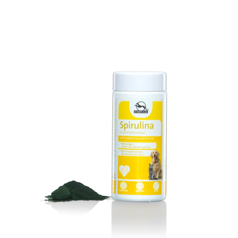 Spirulina FORTAN 90g – Supliment nutritiv natural pentru câini și pisici [1]