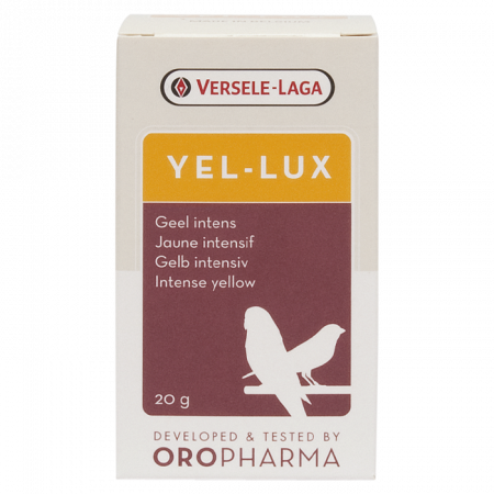 Supliment colorant penaj pentru pasari Oropharma, Yel-Lux, 20g [1]
