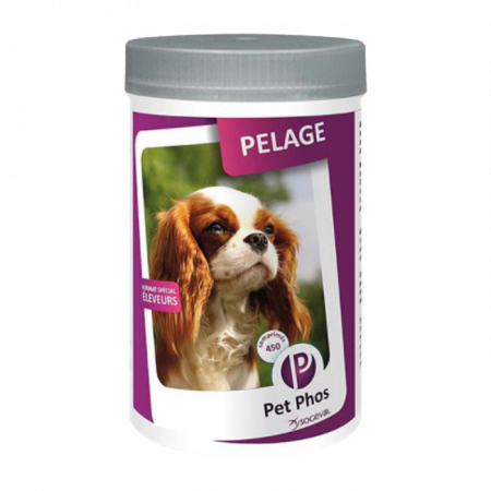 Supliment de vitamine pentru caini Pet Phos Special Pelage 450 tablete [1]