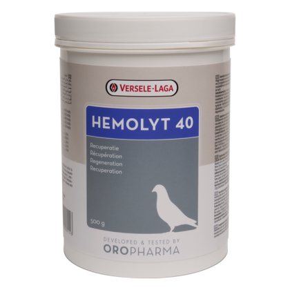 Păsări Exotice si Porumbei - Supliment nutritiv pentru porumbei Oropharma, Hemolyt 40, 500 g