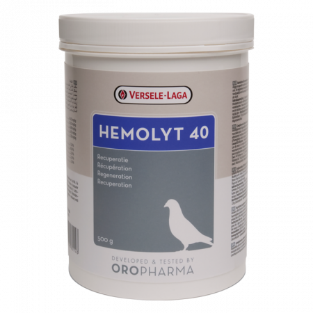 Supliment nutritiv pentru porumbei Oropharma, Hemolyt 40, 500 g [1]