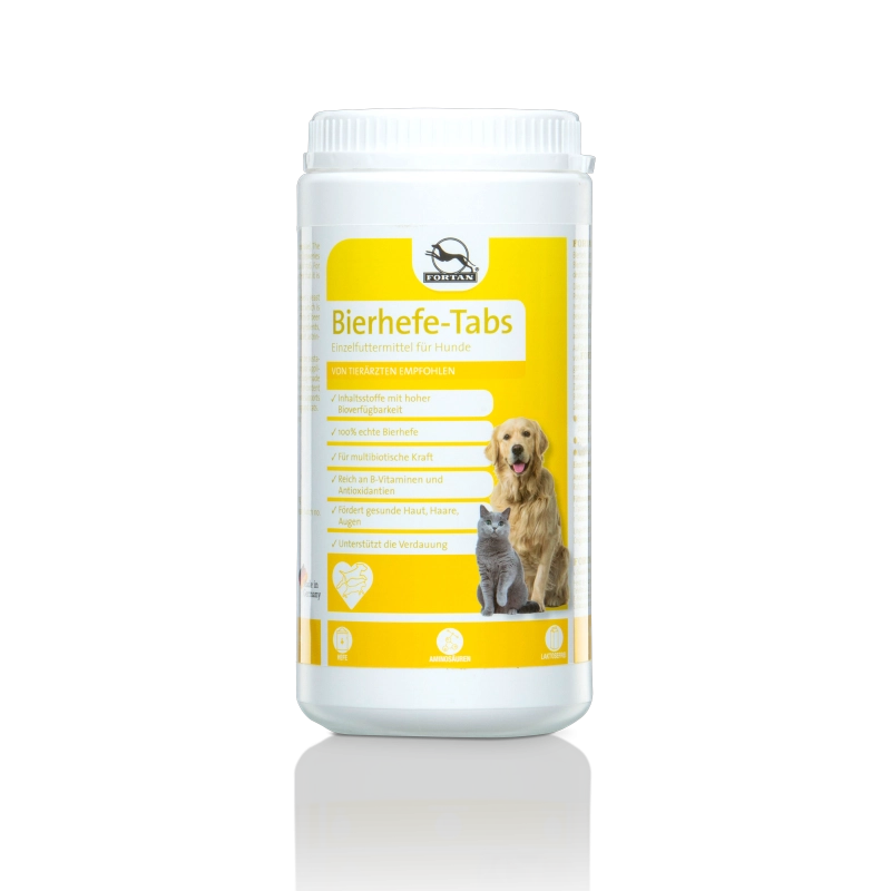 Pisici - Tablete cu drojdie de bere FORTAN pentru câini și pisici – Sursă naturală de nutrienți,1kg