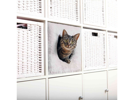 Trixie  Culcus Pentru Pisici, Plus, 33x33x37 cm, Gri [1]