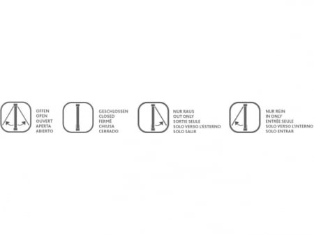 Usa Batanta SureFlap, 4-Way, cu Chip,  26,2 x 28,1 cm, Alb, 38550 [1]