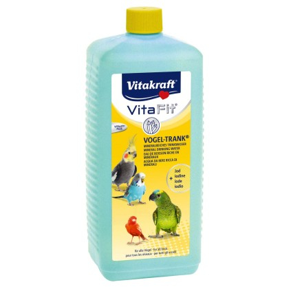 Suplimente nutritive - Vitakraft Aqua-Drink + Iod 500ml Supliment nutritiv pentru pasari exotice