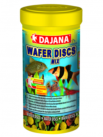Hrana pesti - Hrana pentru pesti si crustacee,Wafer Discs Mix, 250 ml/100 g,