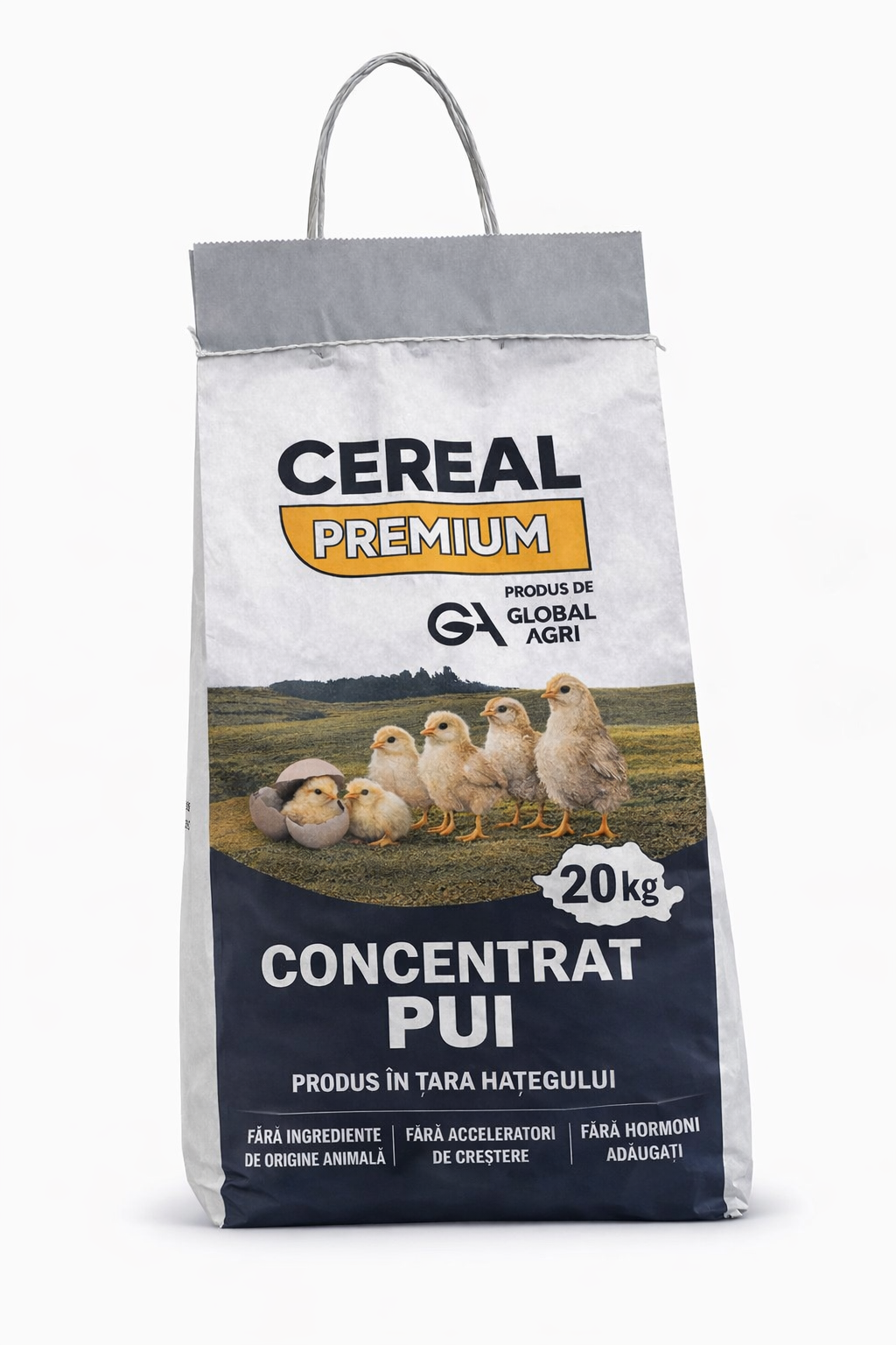 Cereal Premium Concentrat crestere pui Cereal Premium 20kg - nutritie echilibrata pentru dezvoltare optima