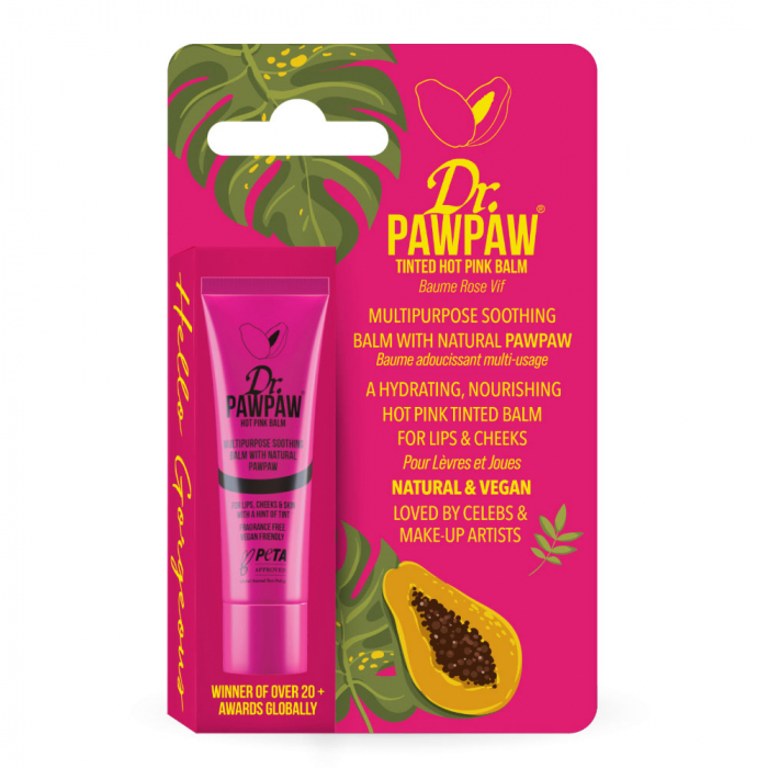 Balsam multifunctional, nuanta Hot Pink, 10 ml, Dr PawPaw [1]
