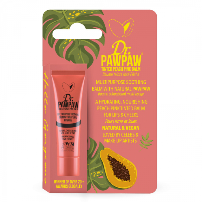 Balsam multifunctional, nuanta Peach, 10ml, Dr PawPaw [1]