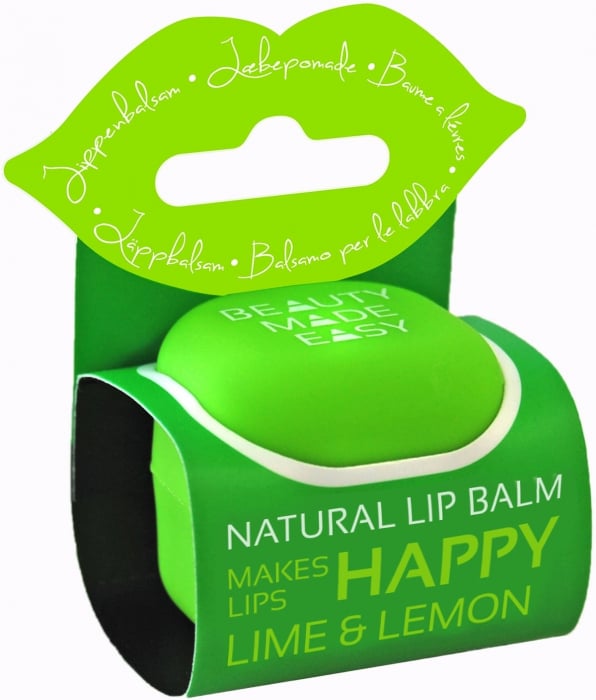 Balsam natural de buze cu lime si lamaie, 6.8 g, Beauty Made Easy [1]