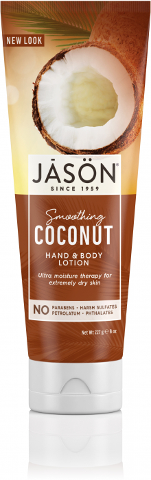 Crema hidratanta cu ulei de cocos pentru maini si corp, Jason [1]