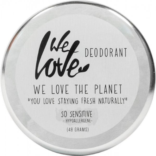 Deodorant natural crema So Sensitive hipoalergenic, We love the planet, 48 g [1]