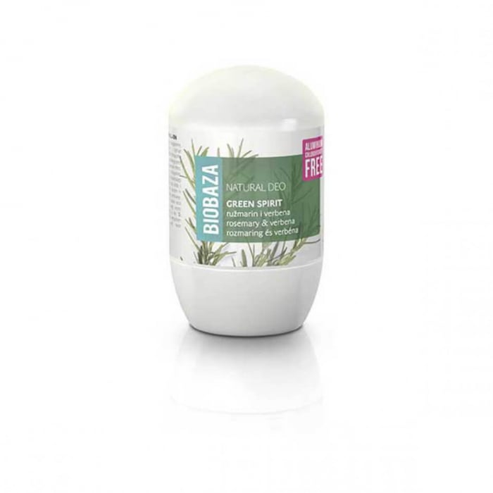 Deodorant natural pe baza de piatra de alaun pentru femei GREEN SPIRIT (verbena si rozmarin), Biobaza, 50 ml [1]