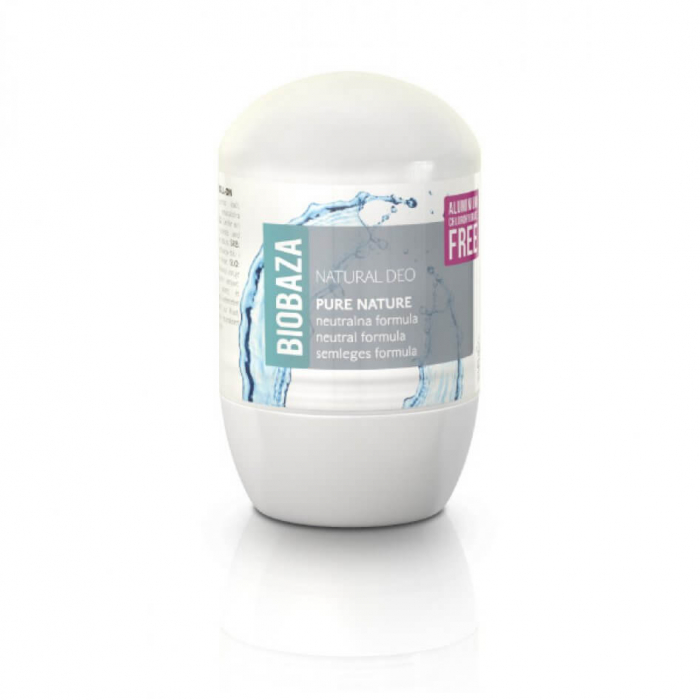 Deodorant natural pe baza de piatra de alaun pentru femei PURE NATURE (neutru), Biobaza, 50 ml [1]