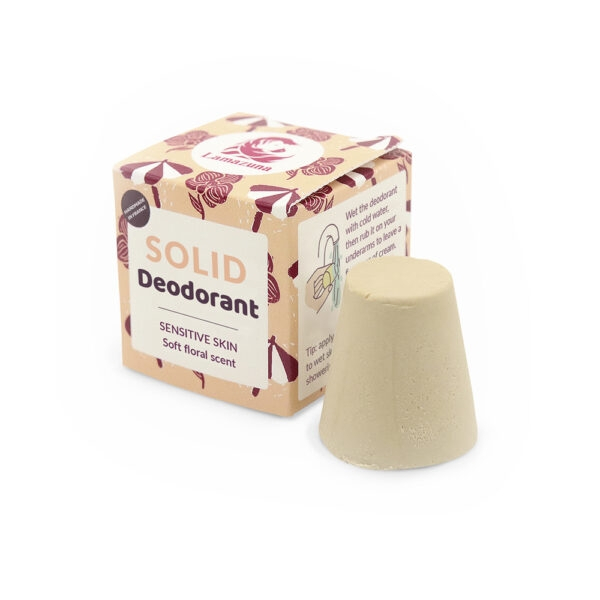 Deodorant solid pt piele sensibila, Floral – zero waste – Lamazuna, 30 gr [1]