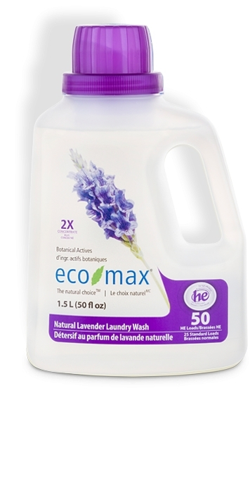 Detergent concentrat rufe cu lavanda, Ecomax, 1.5 L (50 spalari) [1]