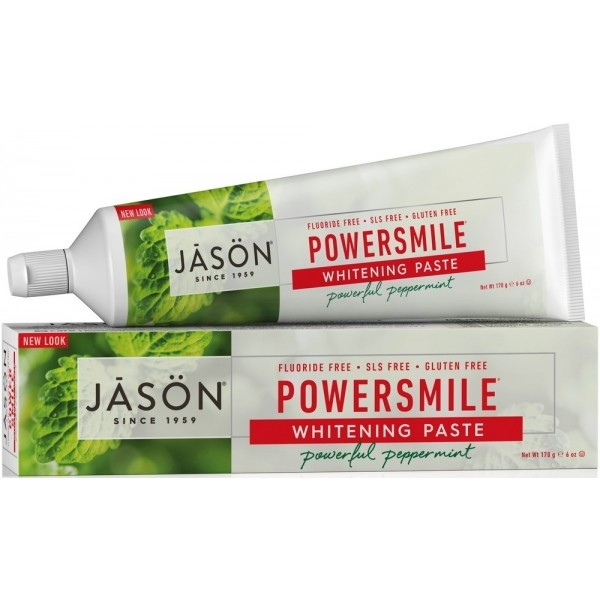 Pasta de dinti Power Smile, fara fluor, pt. albirea dintilor, 170 g. Jason [1]