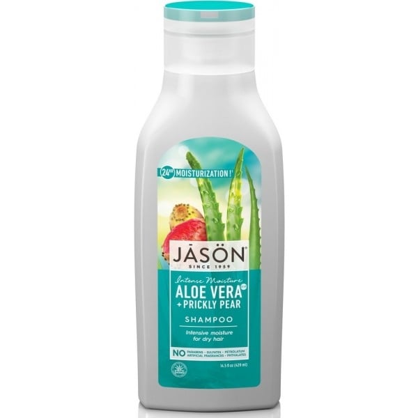 Sampon hidratant cu aloe vera 80% si fruct de cactus, pentru par uscat, Jason, 473 ml [1]